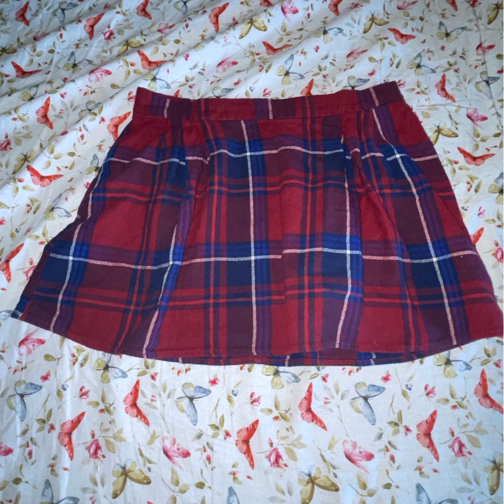 Plaid skirt